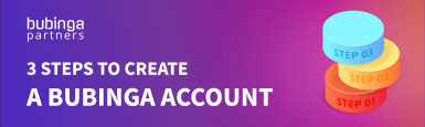 3 Steps to Create Bubinga Account