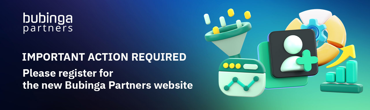 Important Action Required Please register for the new Bubinga Partners website.