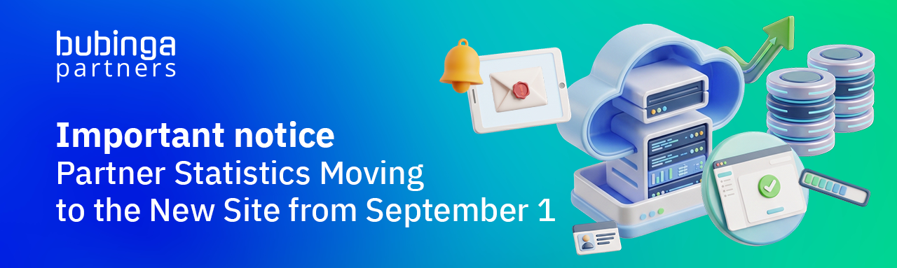 【Important】Partner Statistics Moving to the New Site from September 1