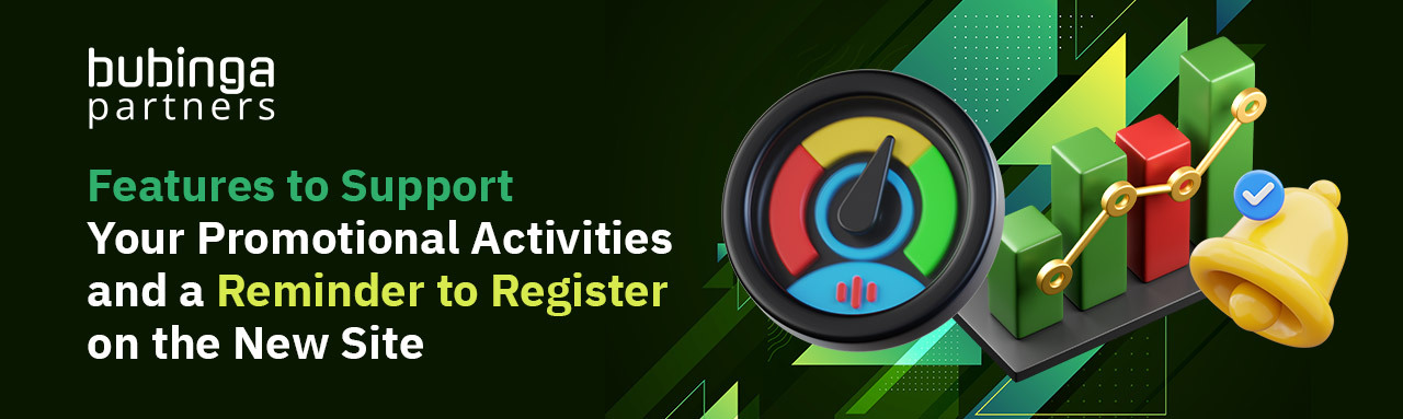 Promotional Features You Can Use &ndash; Register on the New Site