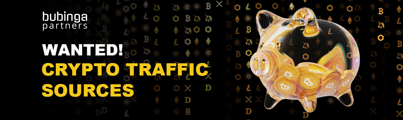 Wanted! Crypto Traffic Sources